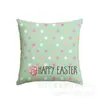 Decoración del Hogar Transfronteriza Funda de Almohada Conejo de Pascua Nórdico Cubierta para Cabecera de Sofá Funda de Almohada de Lino Venta al por Mayor Personalización