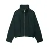 Atacado Fábrica de Roupas Femininas Transfronteiriça 2026 Novo Estilo Europeu Moda Casual Jaqueta Bomber Xadrez Outerwear