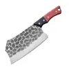 Forja cuchillo de cocina cuchillo de cocina de acero inoxidable juego de cuchillos para el hogar cuchillo chino para rebanar cuchillo para huesos cuchillo para cortar río que corre y lago
