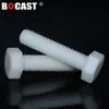 Tornillos de Plástico de Alta Resistencia M3-M20 Nylon Reforzado con Fibra de Vidrio Pernos Hexagonales Externos Hexagonales Externos Solar Fotovoltaico Semiconductor