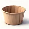 Forminhas para Muffin, Forminhas Revestidas, Forminhas de Papel para Assar Resistentes a Altas Temperaturas, Forminhas de Papel para Cupcake à Prova de Óleo, Forminhas Descartáveis Brancas com Borda Enrolada para Bolo