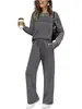 Ropa Femenina Europea y Americana Amazon Moda Transfronteriza Conjunto de Manga Larga y Pantalón Largo Otoño Nuevo 2025 Conjunto Casual de Dos Piezas para Mujer