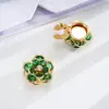 Camelia acrílica colorida de verano, gemelos y botones de cuello para camisa DIY, accesorios decorativos unisex frescos y simples