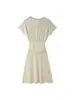 ZA ropa de mujer comercio exterior transfronterizo fabricante mayorista 2026 nuevo a la moda elegante estilo europeo y americano vestido largo drapeado