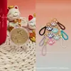 Oro puro 999, cada vez más popular, pequeño colgante de oro, serie de pata de gato flocado, cordón, regalo promocional de tienda de oro