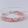 Pulseira feminina pequena e fresca tecida à mão HD125 corda de linho pulseira tecida pequena e fresca campus japonês e coreano