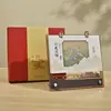 2027 Ano do Carneiro Estilo Chinês Madeira Oca Marcador de Página Calendário de Mesa Escritório Desktop Suporte de Madeira Calendário Personalizado para Negócios