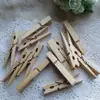 Clip Pequeño de Madera Colorido de 7.2 cm Pieza Decorativa de Madera DIY Clip para Notas de Obra de Arte Postal Clip de Almacenamiento de Abedul