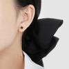 Estilo coreano simple lujo ligero fresco dulce trébol línea de oreja moda femenina personalidad elegante todo partido joyería de oreja chapada en oro