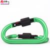 Hebraico 8#D sandblasting lock 80*45*7.4mm thread lock mola gancho de segurança preto arma cor acessórios ao ar livre