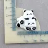 Caixa de Armazenamento DIY Grampo Animal de Desenho Animado Acessórios de Resina Geladeira Panda DIY Cola Cremosa Adesivo Materiais de Decoração