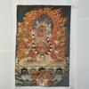 Lote de Bordado de Buda de Xizang Figura Buda Sete Estrelas Pintura Núcleo Thangka Antigo Nostálgico Moderno Novo Estilo Chinês Decorações de Entrada Sala de Estar