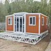 Casas Móveis, Escritórios de Vidro Acabados, Varandas de Sol Dobráveis, Casas Pré-fabricadas, Vilas, Pousadas em Contêineres de Exportação