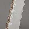 5,5cm Renda de Algodão Bordada Oca DIY Feito à Mão Colorida Em Estoque Roupas Infantis Roupas Femininas Bainha de Saia Roupa de Cama Acessórios de Cabelo Materiais