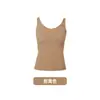 Camisola Lisa de Cor Sólida com Decote V para Primavera e Verão C128 Top Básico Versátil de Corte Justo para Usar em Camadas ou Sozinho