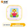 Tigela Infantil Wuhe, Tigela Quadrada, Louça de Melamina de Grau Alimentício, Tigela Quadrada Resistente a Quedas, Tigela para Comida de Bebê, Tigela Estilo Cartoon