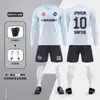 Traje de uniforme de fútbol para hombre, uniforme de juego, entrenamiento, equipo, uniforme con impresión, uniforme para niños, adultos, traje deportivo, jersey, fútbol, hombres