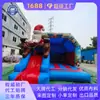 Parque de Juegos Inflable Interactivo para Padres e Hijos, Instalación de Entretenimiento para el Patio Familiar, Diseño de Paquete Suave Anticolisión, Inflado Rápido