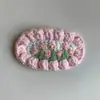 Pinza para el Cabello Hecha a Mano Bordada a Crochet Nueva de Otoño e Invierno para Mujer, Pinza Bb de Flor Linda para Flequillo, Pinza Lateral, Accesorio para el Cabello