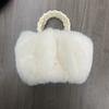 Bolsa de Peluche Nube, Bolsa de Calabaza, Bolso de Mano, Bolso Cruzado para Hombro, Bolsa Versátil, Sencilla y Ligera, Casual Urbano, Versátil