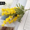 Suministro directo de fábrica flor artificial de alta gama flor artificial de plástico decoración de Hehuan dorado frijol de amor planta artificial para el hogar al por mayor