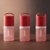 Tubo de Brillo de Labios Semitransparente de Inyección de Gancho Huayi Material de Empaque Personalizado Maquillaje Pintalabios Brillo de Labios Cosméticos HY-5507