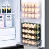 Caja Engrosada para el Hogar para Guardar Huevos de Pato, Caja de Almacenamiento Transparente, Conservación de Cocina, Lado del Refrigerador, Apilable Multicapa para Huevos