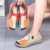 Zapatos de Tela de Primavera y Otoño, Zapatos Deportivos de Punto Volador Pintados, Zapatos para Mujer, Venta al por Mayor de Fábrica de Procesamiento Transfronterizo, Zapatos de Tela Personalizados del Viejo Pekín