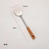 Espátula de aço inoxidável colher de sopa coador pá de fritar colher de arroz pá de refogar doméstica utensílios de cozinha conjunto de cozinha