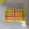 Bambu Dinheiro Yuhuang Polpa de Madeira Papel Mágico Rolo de Dinheiro Lingbao Yuhuang Tongbao Papel Amarelo de Caridade Venda Direta de Fábrica de Suprimentos Funerários Atacado