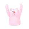 Porco levante a mão clipe de mensagem extensões de cabelo celebridade da internet fofo nota de mesa vertical decoração de bolo clipe de foto decoração
