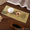 Nuevos Paños de Cocina con Diseños Personalizados, Suministrados Directamente por el Fabricante, Terciopelo Suave tipo Gamuza, Posavasos Pintados para Mesa de Té, Absorbentes de Agua, Específicos para Juegos de Té