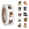 Lindos Pegatinas de Gato Celebridad de Internet Rodantes Pegatinas Creativas Divertidas de Emoji Decoración Guka Hecha a Mano para Estudiantes Recompensa