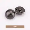 Abrigo de Lana Metálico Color Cobre en Forma de Hongo Chaqueta Traje Ropa Formal Botones Sujetadores de Botón Accesorios de Confección Jin Da