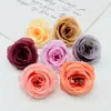 Flor de Camelia Artificial Pequeña de 5 cm en Maceta Flor de Paisajismo Arreglo Floral Ramo de Flores Artificiales Accesorios para Tocados Accesorios para Faldas