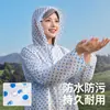 Impermeable de Puntos EVA Engrosado Ropa de Abrigo de Viaje para Adultos Unisex para Exteriores Montañismo Festival de Música Portátil Impermeable de una Pieza
