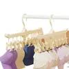 Tendedero de calcetines para uso doméstico, perchero para ropa de bebé, tendedero colgante, perchero para ropa de niños con múltiples pinzas