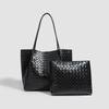 Bolso de Mano Tejido para Mujer 2026 Nuevo Casual Versátil Moderno Gran Capacidad Trabajo Viaje Diario Bolso de Hombro
