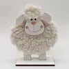 Adornos de Animales de Fieltro de Lana Creativos de Amazon Conejo Lindo Gallo Decoración del Festival Artesanías para el Hogar Pequeños Adornos