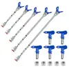 Máquina de Pintura Airless para Pintura Látex Masilla Accesorios Boquilla Cabezal de Spray Set Pistola de Pintura Boquilla