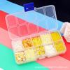 Set de 10 Colores de Lentejuelas Perla para Manualidades Caja Alta Calidad Bordado Francés Hecho a Mano DIY 20 Colores