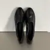Versión de cuero~Zapatos planos de punta redonda de estilo minimalista vintage para mujer, sensación de alta gama, versátiles para ir al trabajo, mocasines de corte bajo de talla grande para mujer