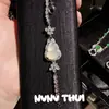 Joyería Calcedonia Verde Ágata Verde Yang Calabaza Hielo Colgante Candado Collar Clásico Comparable al Jadeíta Fulu Pulsera