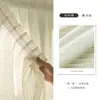 Cortinas de velcro instalación sin taladro cortinas de visillo blancas translúcidas y opacas balcón visillo ventanal mampara de ventana