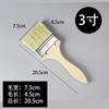 Cepillo de mango de madera de 1-8 pulgadas de grosor industrial alta temperatura grueso limpieza pincel pintura salsa barbacoa cepillo de pelo largo