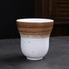 Taza de espresso de estilo nórdico transfronterizo, taza creativa retro de gres japonés hecha a mano, taza maestra, taza de cerámica
