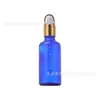 Botellas de aceites esenciales de alta calidad, estéticamente agradables y resistentes a la luz, disponibles en tamaños de 10 ml y 30 ml, con goteros, y botellas vacías para aceites esenciales