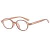 Nuevo retro estrella 2024 con nerd carey alto sentido ovalado marco pequeño gafas de montura europeas y americanas al por mayor
