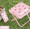 Estuche de lápices taburete plegable taburete de pesca silla taburete pequeño portátil para exteriores suministros de camping tren metro taburete portátil taburete portátil