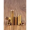 M2M2.5M4M5 Suporte de Pilar Hexagonal de Cobre de Passagem Dupla Pilar de Isolamento Latão Furo Passante Chassi Parafuso Prisioneiro Oco com Ponta Dupla